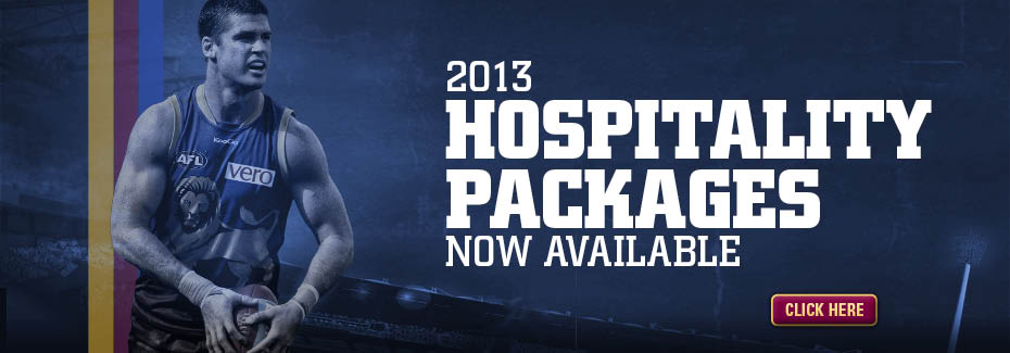 2013 Hospitality Packages